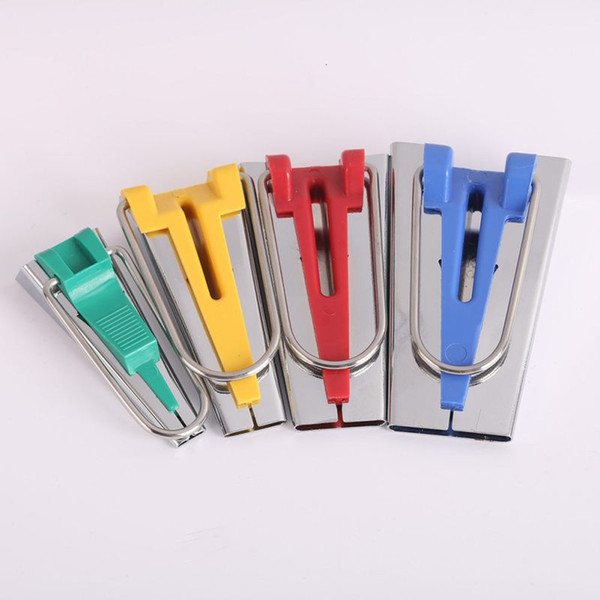 4 Size Fabric Bias Tape Maker Tool Fabric Sewing Quilting Bias Binding Maker 6mm 12mm 18mm 25mm