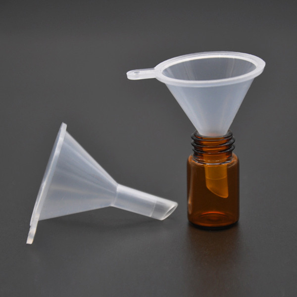 New Small Plastic Funnel For Perfume Diffuser Bottle Mini Liquid Oil Funnels tobacco oil herb free shipping