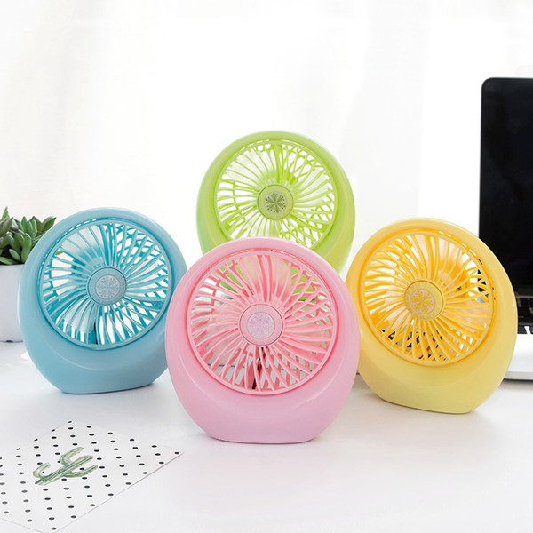 2549 creative USB desktop fan Mini student fan simple charging adjustable portable fan