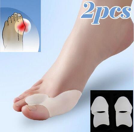 10 Pairs Gel Silicone Bunion Corrector Big bone Toe Separators Straightener Spreader Foot Care Tool Hallux Valgus Pro orthopedic 10 pairs