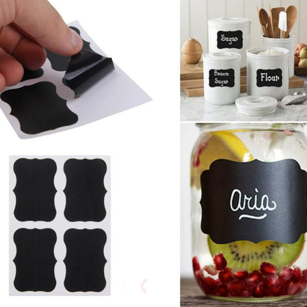 Chalkboard Chalk Board Blackboard Stickers Decals Craft Kitchen Jar Labels SN2519