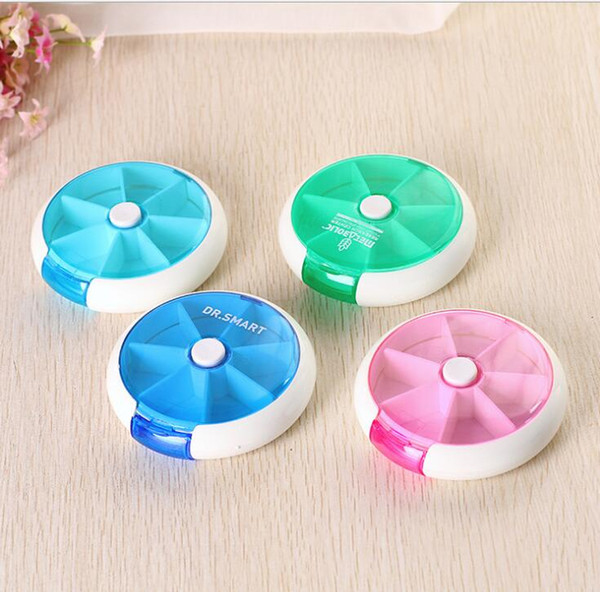 Packs a week A week round Fashion jewelry boxes PCS fishing gear box mode free shipping HK31