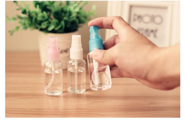 Wholesale 30ml Makeup Water Spray Bottle Small Transparent Fog Spray Bottle Fine Mist Sprayer Travel Sub Bottle