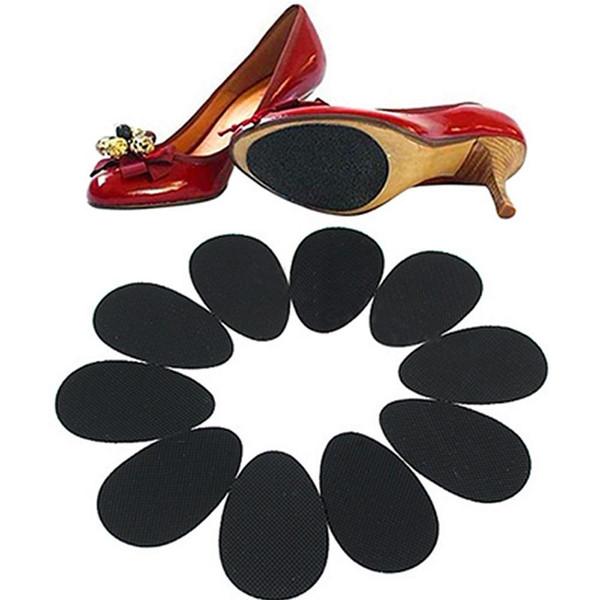 2 style Anti-Slip Self-Adhesive Shoes Mat High Heel Sole Protector Rubber Pads Cushion Non Slip Insole Forefoot High Heel Sticker 2 size j03