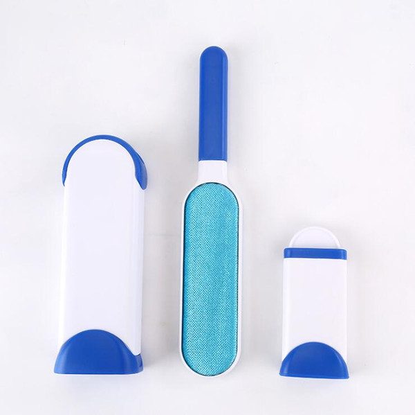 Pet Brush Fur Dog Comb Tool Pet Hair Remover Brush Cat Base Double-Side Home Furniture Sofa Clothes Cleaning Lint Remover Cleaning Tools