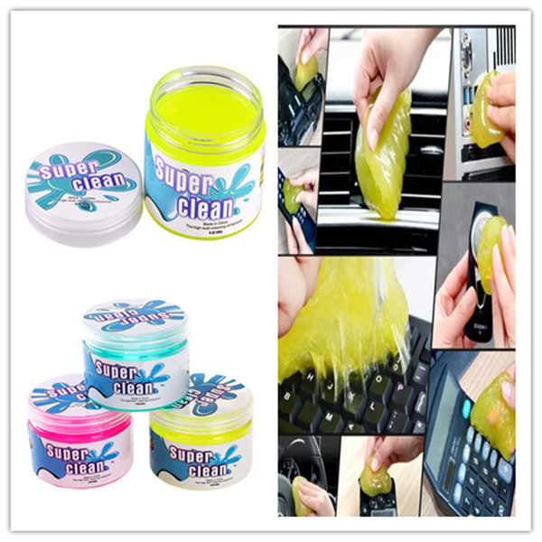 HOT Magic Dust Cleaning Multi function super clean mud Cell Phone Anti-Dust screen Transparent home Cleaner Compound Slimy Gel keyboard car