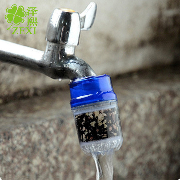 Activated carbon Faucet Water Filter Mount Chrome