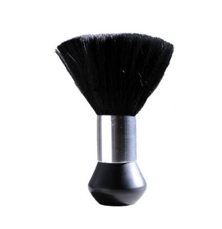 Barber Neck Duster Soft Brush Hairdressing Hair Cutting Salon Stylist Sweep Broken Hair Cleaning Brush Black