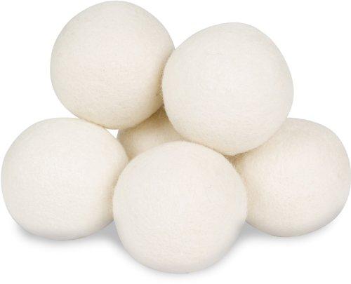 7cm Wool Dryer Balls Natural Fabric Softener 100% Organic Reusable Ball Laundry Dryer Balls For Static Reduces Drying Time