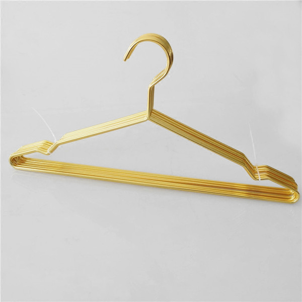 Extra Wide Strong Metal Clothes Hanger 42cm Stainless Steel Hanger for Big Coats Drying Clothes100pcs Stainless Steel Strong Metal Wire Hang