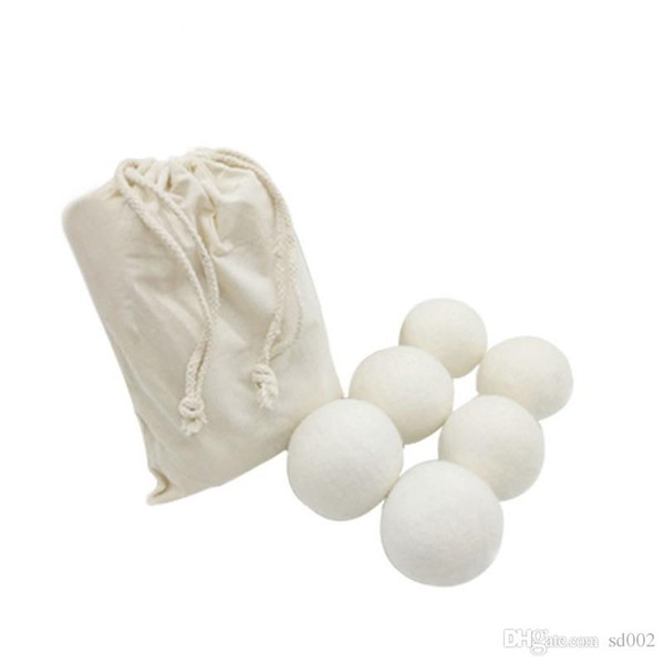 6cm Wool Dry Ball Household Wash And Nurse Clothes Felt Dryer Balls Small Practical Fabric Softener Laundry Products 2 2tj cc