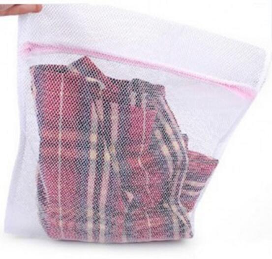 30*40CM Washing Machine Specialized Underwear Washing Bag Mesh Bag Bra Washing Care Laundry Bag in best price and qualty bag White 1000pcs