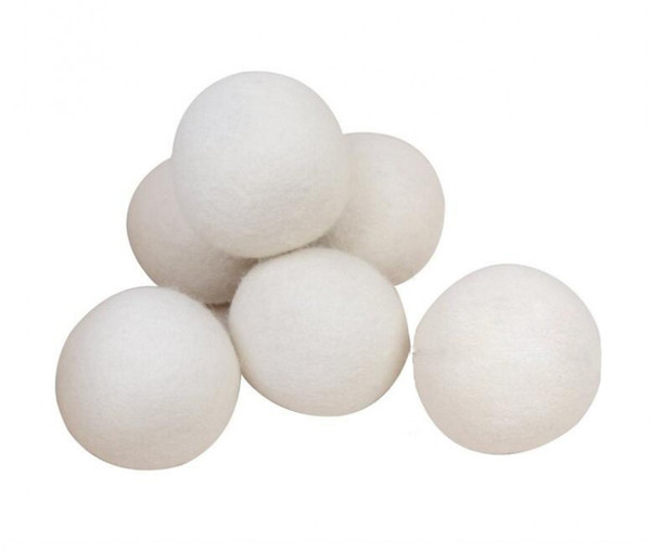 Wool Dryer Balls Premium Reusable Natural Fabric Softener 2.75inch Static Reduces Helps Dry Clothes in Laundry Quicker