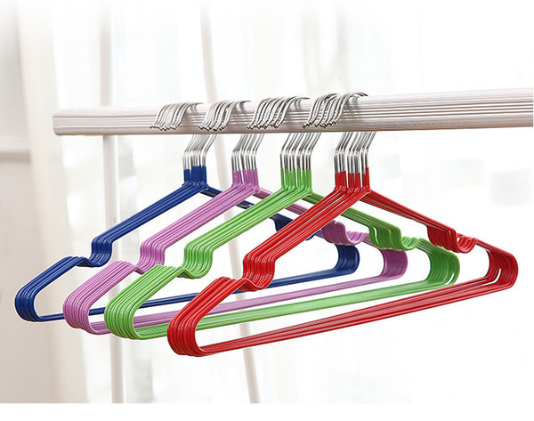 Free Shipment high quality non-slip drying and drying plastic hangers for clothes rack stainless steel hanger adult clothing rack