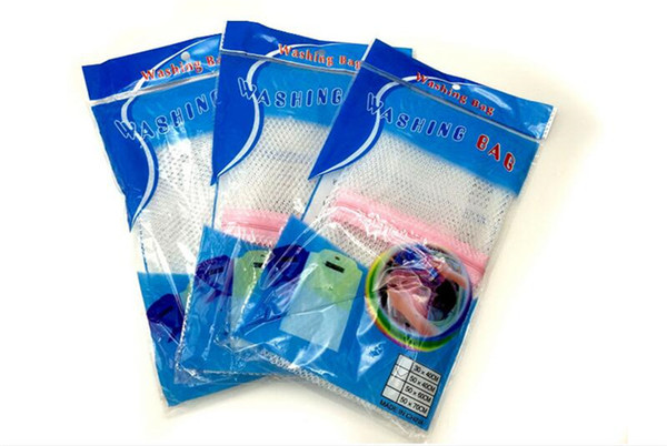 200pcs Washing Machine Specialized Underwear Washing Bag Mesh Bag Bra Washing Care Laundry Bag attractive in price and quality 30*40CM A030