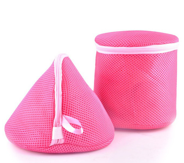 High Quality Women Bra Laundry Lingerie Washing Hosiery Saver Protect Aid 2 layers Mesh Bag Cube 30pcs/lot Free shipping