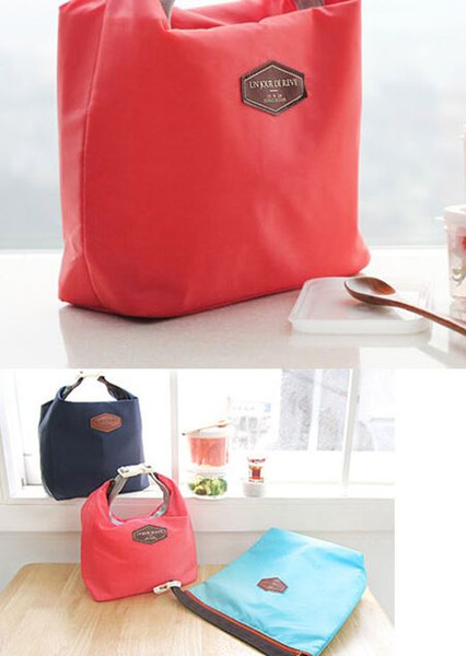 Travel Outdoor Lunch Carry Bag Picnic Tote Container Cooler Insulated Thermal Waterproof Organizer Dinnerware Tool