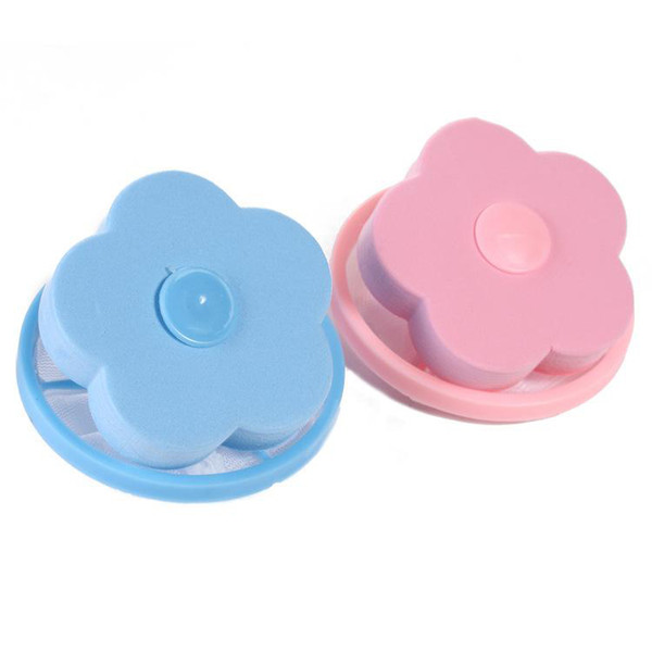 Flower Shaped Laundry Catchers Washing Machine Filter Bag Laundry Cleaning Percolator Mesh Filtering Hair Removal Stoppers Catchers