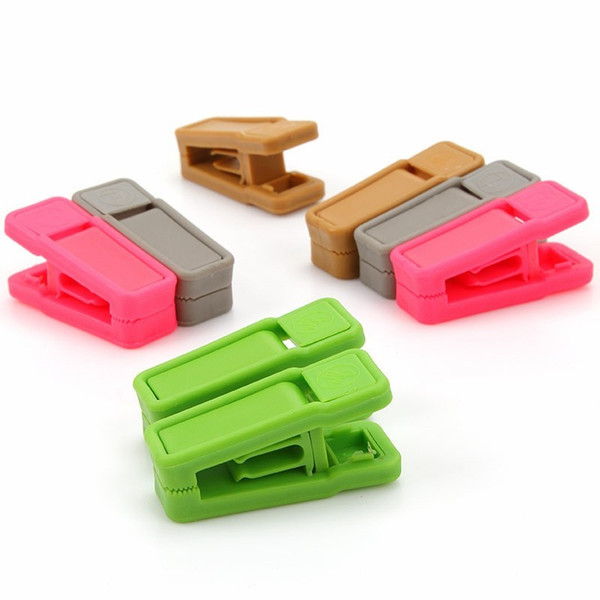 Resuable Tie Clip Universal Wet And Dry Clothes Hangers Easy To Use ABS Plastic Clothespin No Trace 0 38xg B