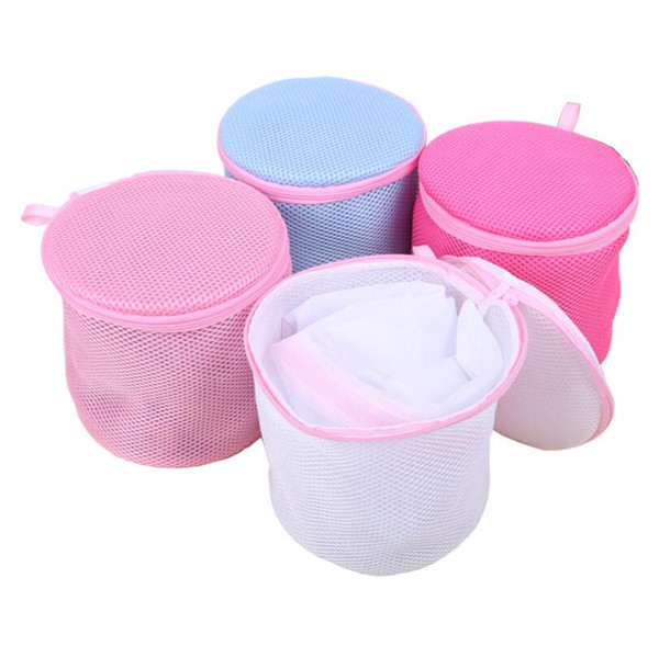 1Pcs 15*16cm Clothes Washing Machine Laundry Bags Bra Aid Hosiery Shirt Sock Lingerie Saver Mesh Net Wash Bag Pouch Basket