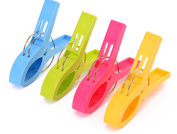 hot sale big plastic clip quilt clip mixed color clips fixed plastic clip