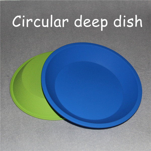 Circular silicone tray Deep Dish Round Pan 8