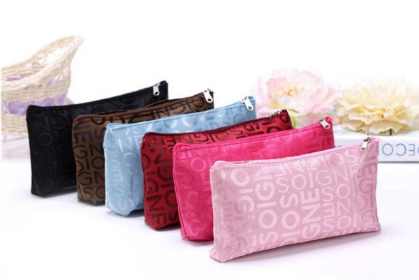 Hot ! New Arrival Women Makeup Bag Designer Letter Storage Bag Fashion Cosmetic Bag Travel Waterproof Wash Bags By DHL