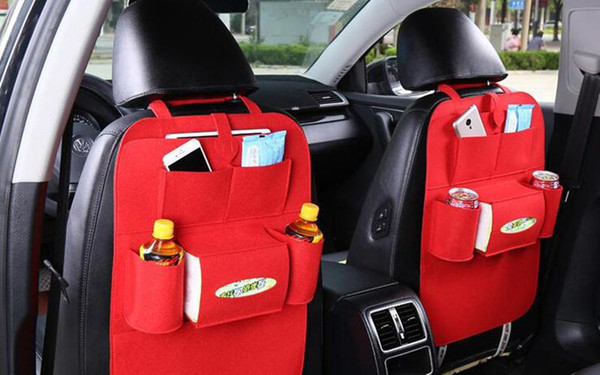 Multi-color Multi-function Trailer Car Storage Container Travel Storage Bag Hanger Backseat Organizing bag Car Sundries Holder