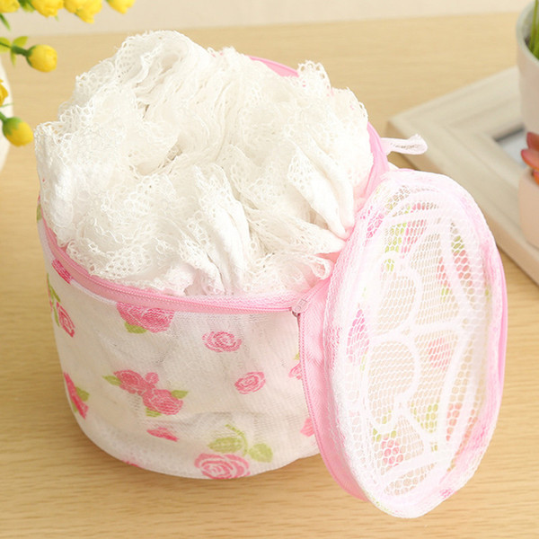 Foldable Women Socks & Hosiery Nylon Laundry Bag Travel Protecting Mesh Bra Lingerie Washing Bag Laundry Bag & Basket