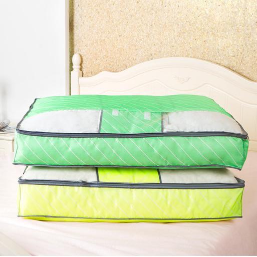 Free Shipping Water Wash Soft Storage Box Oxford Fabric Large Quilt Clothing Storage Bag Sorting Bags Dust Bag Receive Tools