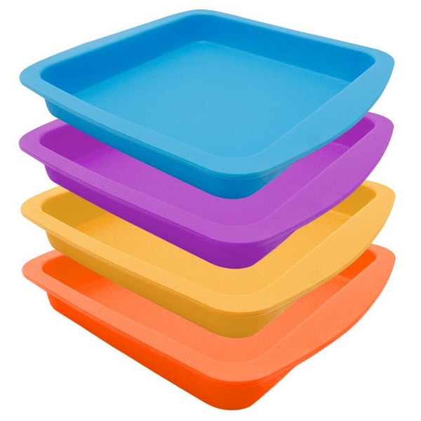 Colorful Nogoo Round Plate Deep Dish Pan 8