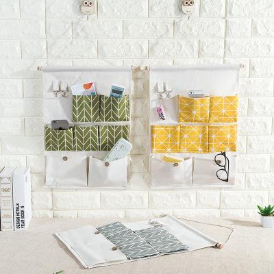 Wall Hanging Storage Bag Door Hanging Sundry Bag Hook Wall Hanging Organizer Bag Simple Sundry Sorting Bags Home Supplies YFA160