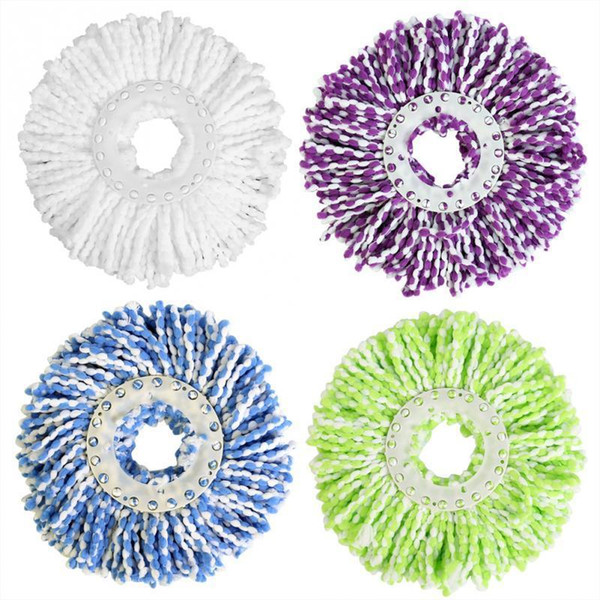 360 Rotating Head Replaceable Magic Easy Spinning Floor Spin Accessories Household Cleaning Tool Mop C19041701
