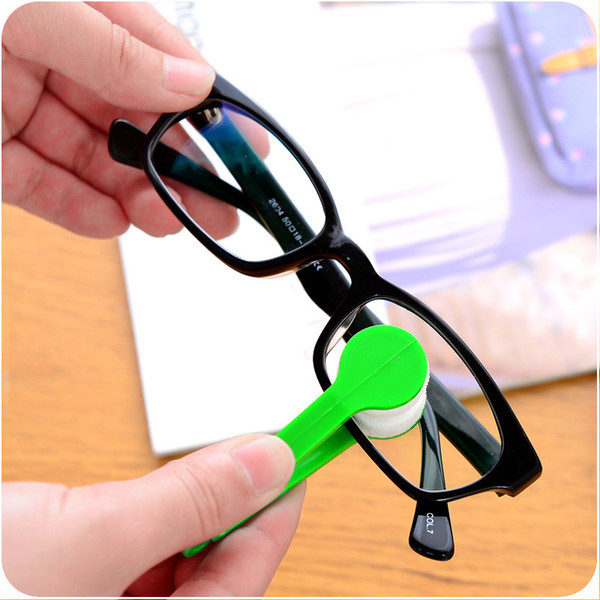 Multifunctional 2pc multicolor portable glasses wipe spectacles cleaning glasses wiper cloth Clean Wipe Tools