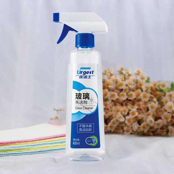 High quality liquid glass cleaner with spray no residue and no water mark for car or household clleaning