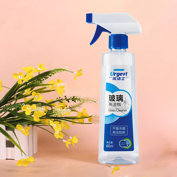 2018 glass cleaner China supplier Customized Window liquid glass cleaner 400ml for household or car cleaning