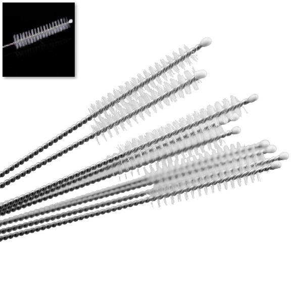 100X Pipe Cleaners Nylon Straw Cleaners cleaning Brush for Drinking pipe stainless steel pipe cleaner E260531