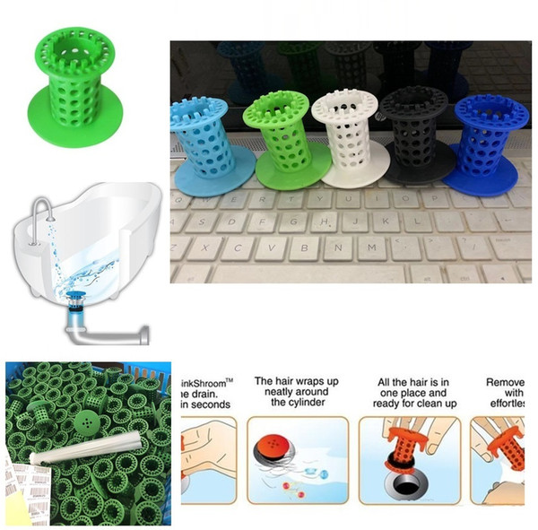 7 Colors Bathroom Kitchen Drain Stopper Plug Bathtub Strainers Sink Filter Covers Silicone Household Tools AA01