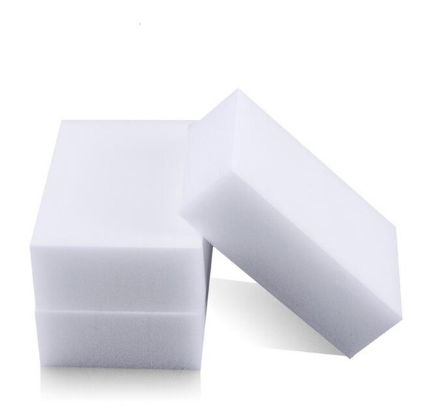 White Magic Melamine Sponge 100*60*20mm Cleaning Eraser Multi-functional Sponge Without Packing Bag Household Cleaning Tools