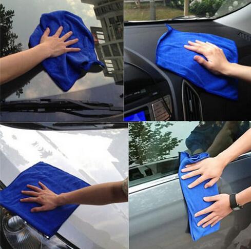 Wholesale Microfibre Cleaning Cloths Home Household Clean Towel Auto Car Window Wash Tools Free Shipping