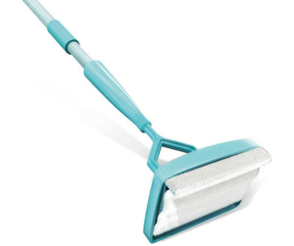 Baseboard Buddy Cleaning Mop Plastic Simply Walk Glide Extendable Microfiber Dust Brush Cleaning Tool Mop Microfiber Cleaner Wash