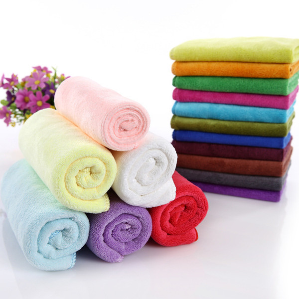 1PCS Microfibre Cleaning Auto Car Detailing Soft Cloths Wash Towel Duster household cleaning tools organization gift