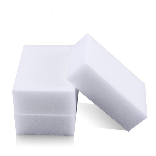 Melamine Sponge Magic Sponge Eraser Melamine Cleaner Eco-Friendly White Kitchen Magic Eraser 2017 New Arrival 50pcs/lot 10*6*2cm