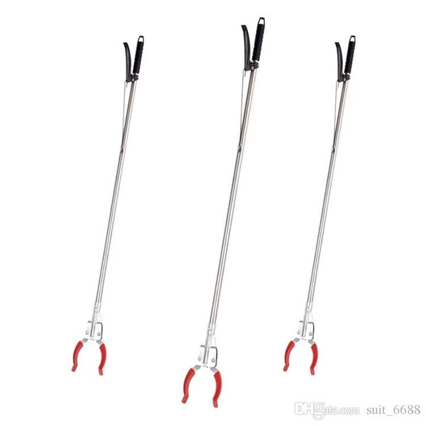 frLong stainless steel clip sanitation garbage pick up hygiene clip extract device material control garbage pliers wholesale ten spam folder