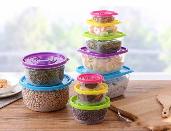 Refrigerator Storage Box Home Multi-function Transparent Food Storage Containers With Lids Airtight Seal Storage Box New Arrivel