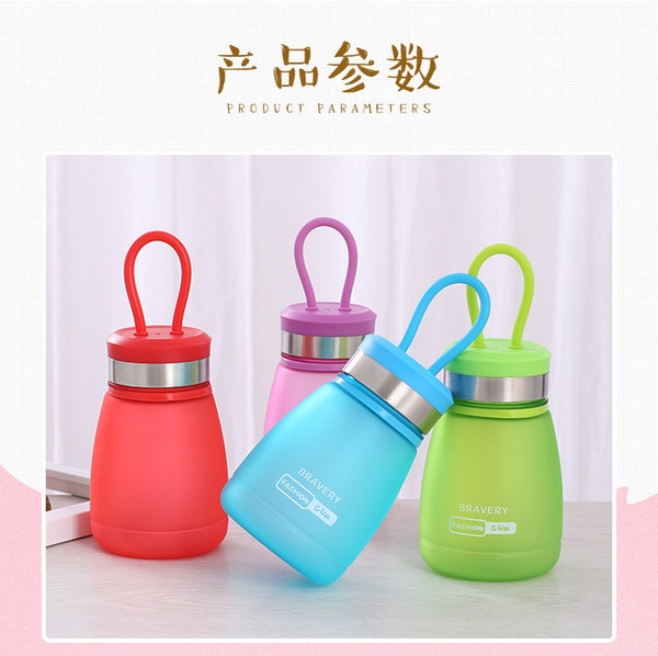 New Plastic Cup PP Concise water bottle Travel Kettle PC portable Bottle Outdoor Water Mug promotion gift