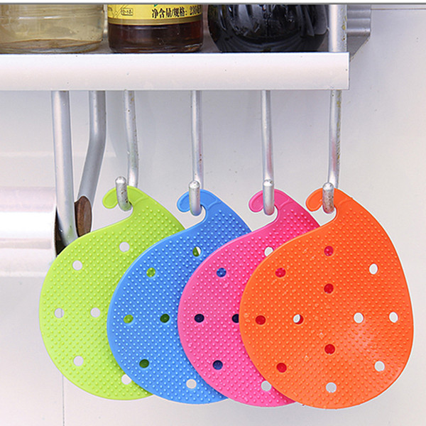 1 piece wholesale Free Shipping colorful Multi-functional Vegetable Brushes Potato Scrubber Cleaning Tools Kitchen Home Gadgets