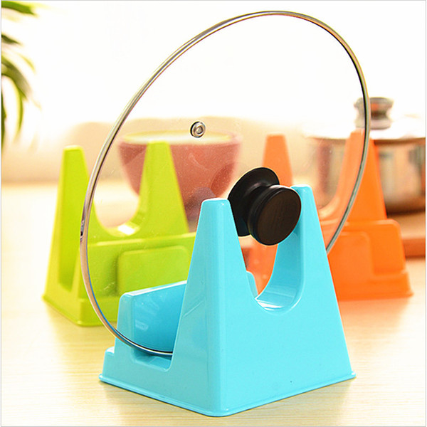 High quality Pot Lid Holders colorful multi-functional pot cover holder knife holder creative kitchen supplies cutting board holder