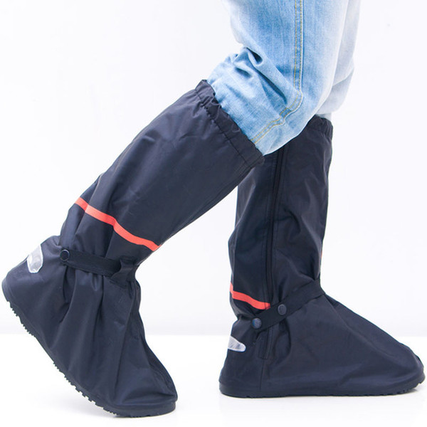 High Quality Nylon Oxford Shoes Cover Men Women Waterproof Shoe Covers Anti-Slip Thicken Reusable Outdoor Travel Boot Cover