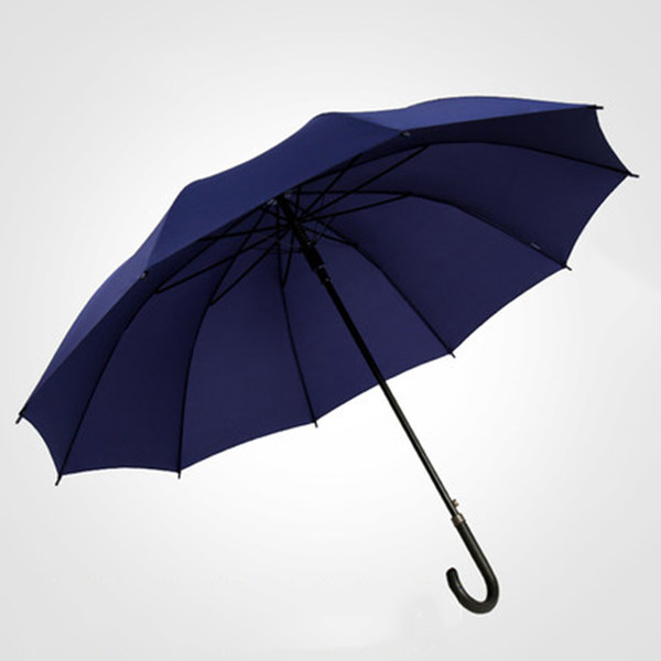 Solid color umbrella rain sun women men big clear parasol corporation paraguas plegable para lluvia y sol household 50s128